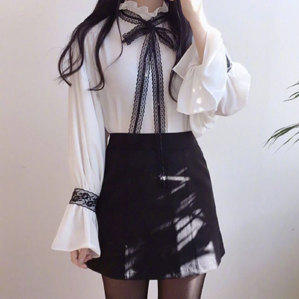 天气暖了小裙子穿起来甜美风搭配look