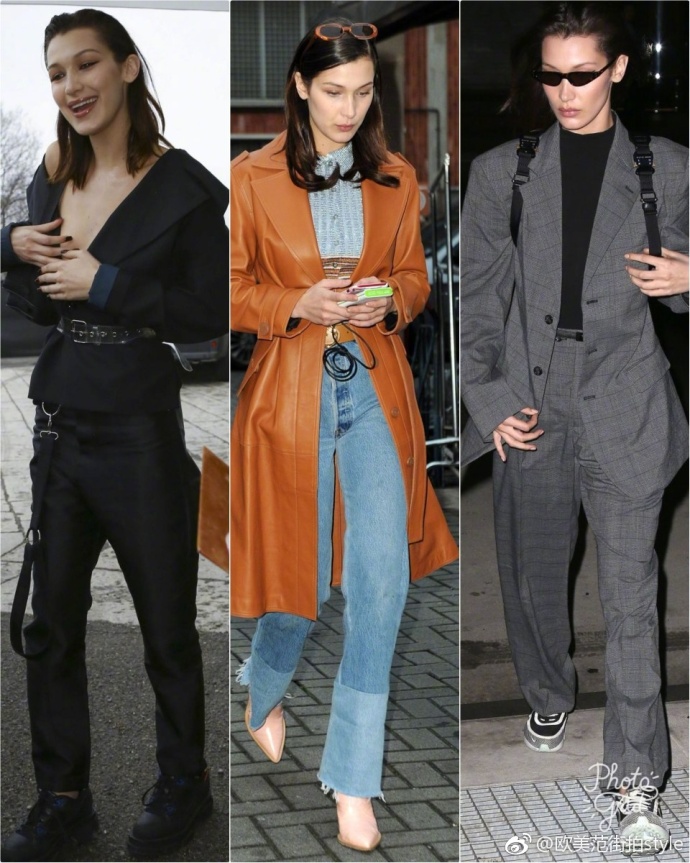 欧美美女明星Bella Hadid贝拉.哈迪德街拍图片