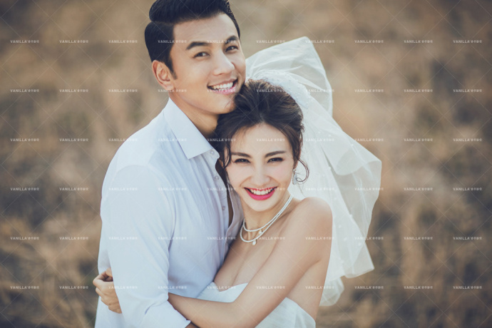 唯美个性婚纱照图片
