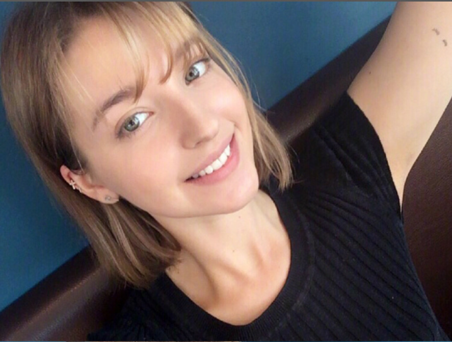 俄罗斯美女模特Danilova Angelina自拍照