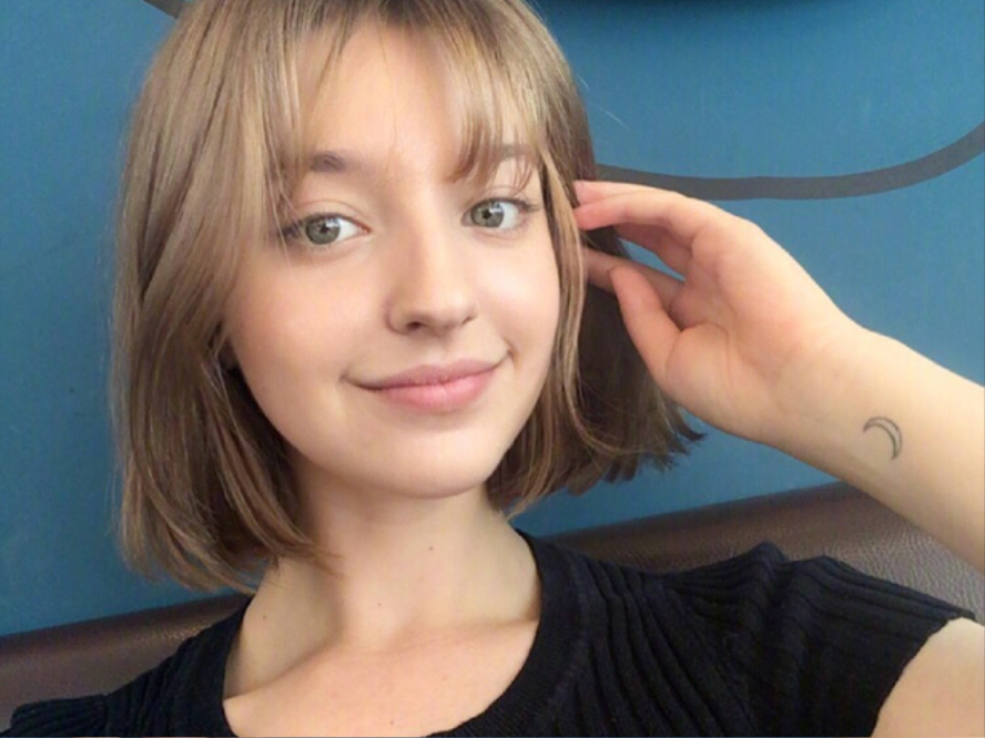 俄罗斯美女模特Danilova Angelina自拍照