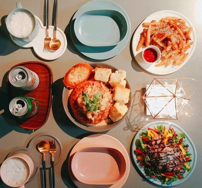 幸福的二人世界美食图片
