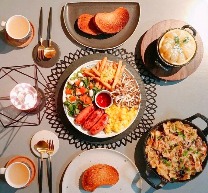 幸福的二人世界美食图片