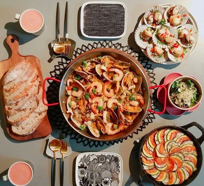 幸福的二人世界美食图片