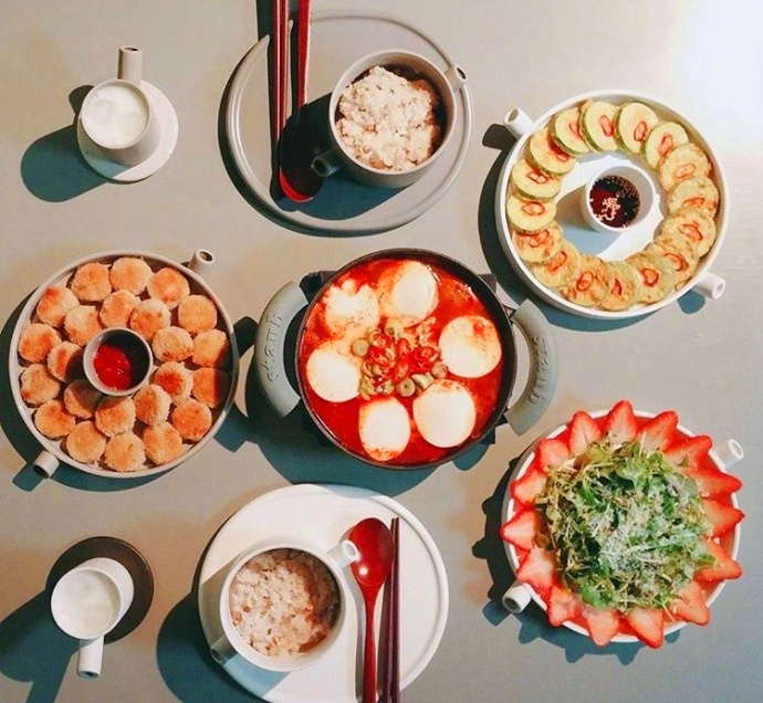幸福的二人世界美食图片