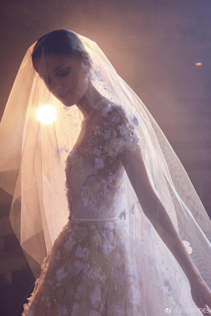 Elie Saab2018春季新款古典款婚纱图片