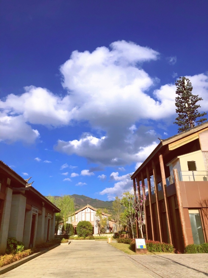 丽江的今天丽江的蓝天丽江的风景图片