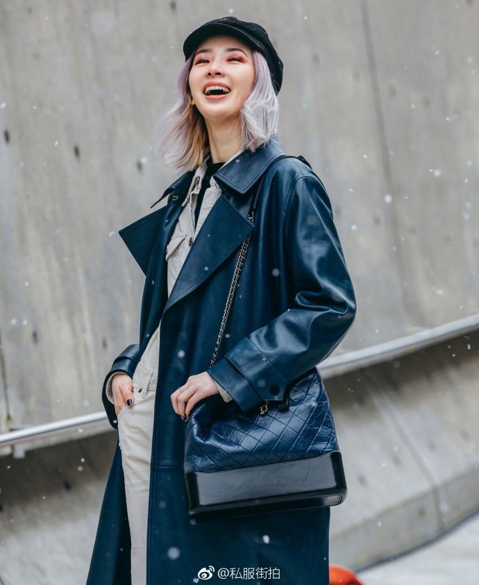 韩国美女模特Irene Kim艾琳·金首尔时装周私服街拍