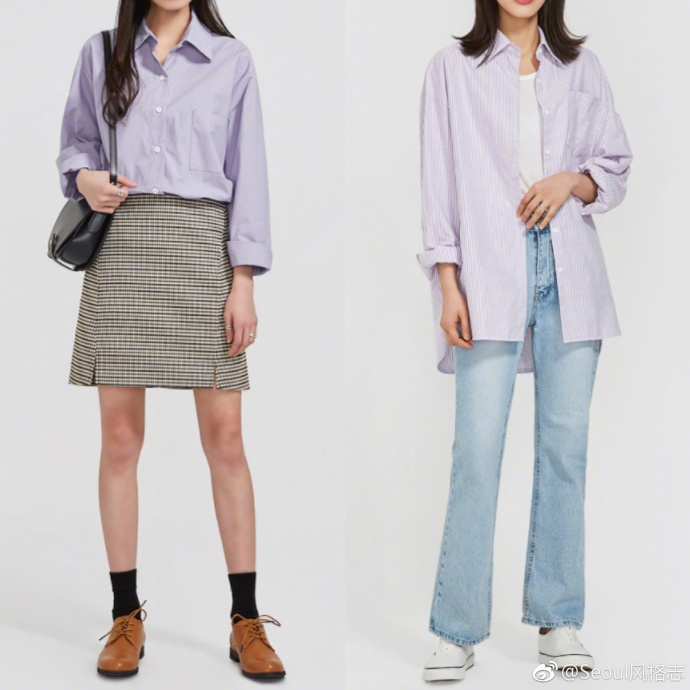 2018流行色紫外光穿搭look