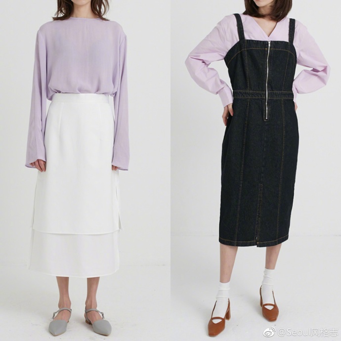 2018流行色紫外光穿搭look