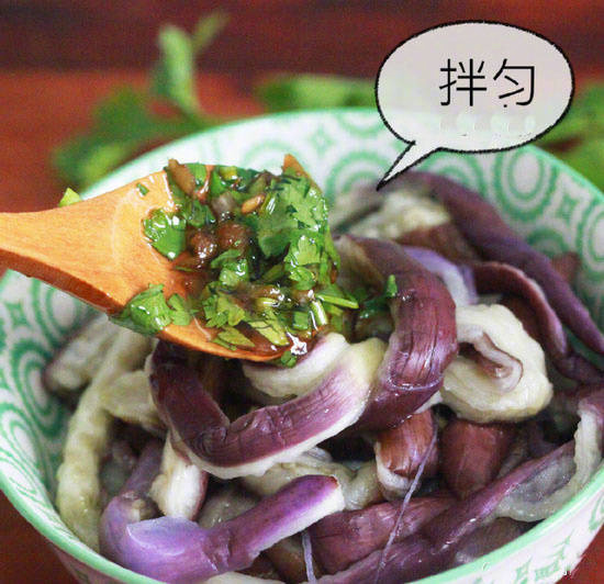 下饭菜茄子拌蒜的做法_蒜泥茄子的做法