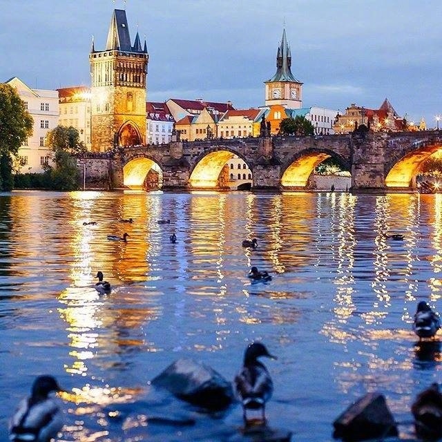 布拉格风景图片真是太美了