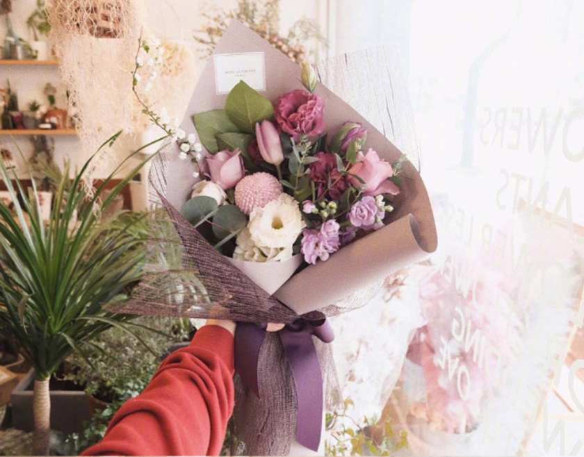 唯美鲜花图片_一束花的惊喜你收到过吗