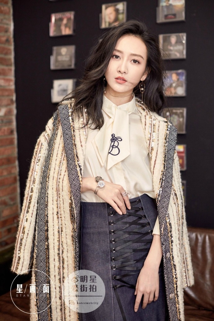 广西美女明星王鸥春秋时尚大片