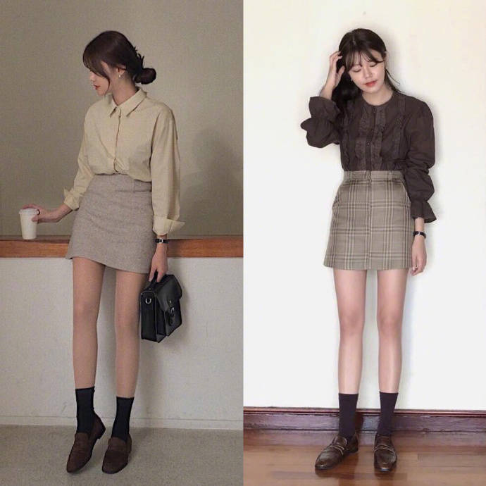 18套早春甜美轻熟风搭配参考look