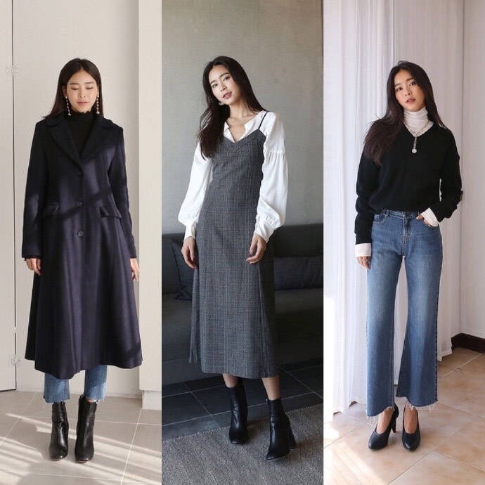大长腿美女气质穿搭图片美呆了