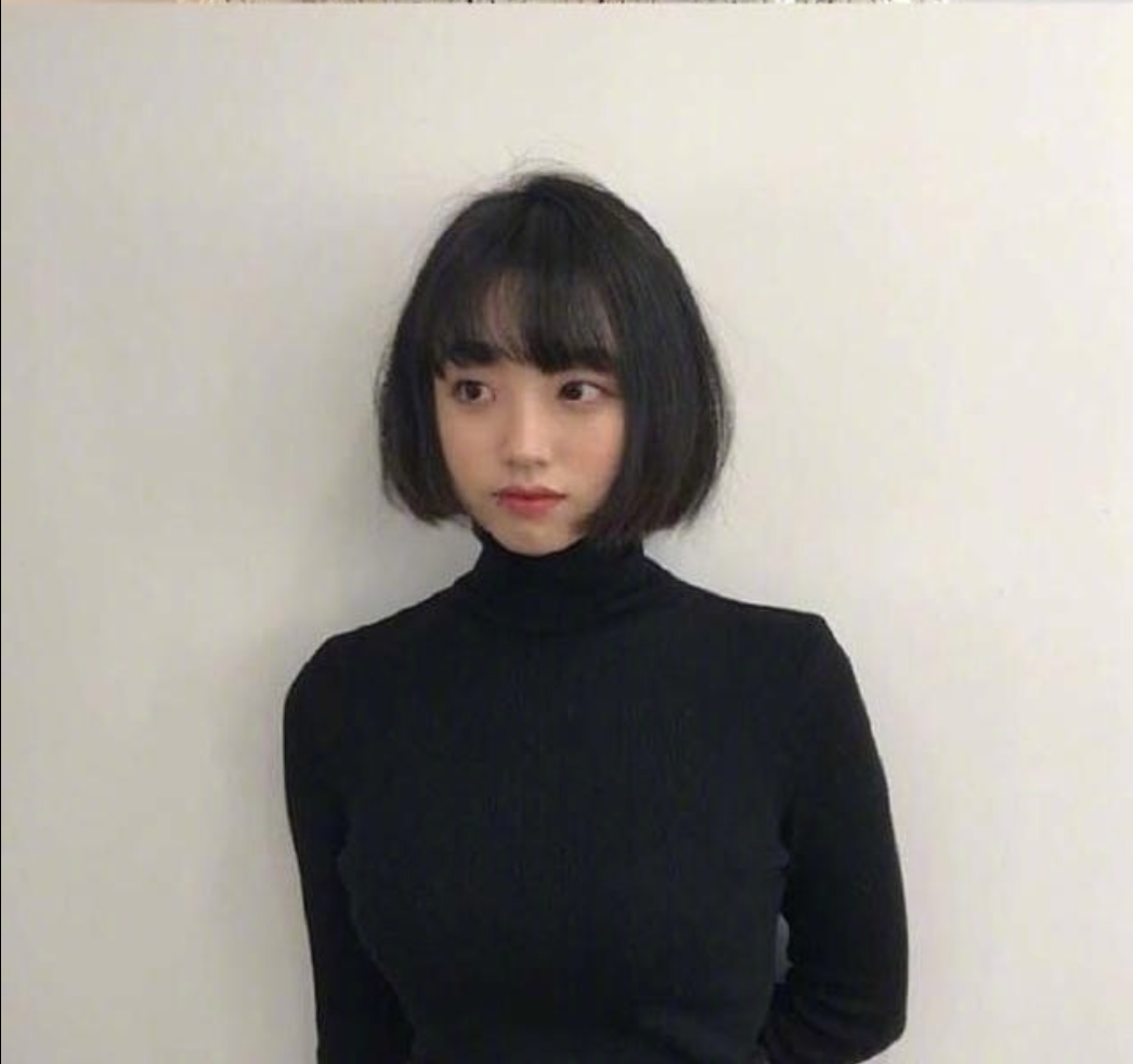 黑色系发型参考送给不爱染发的小仙女