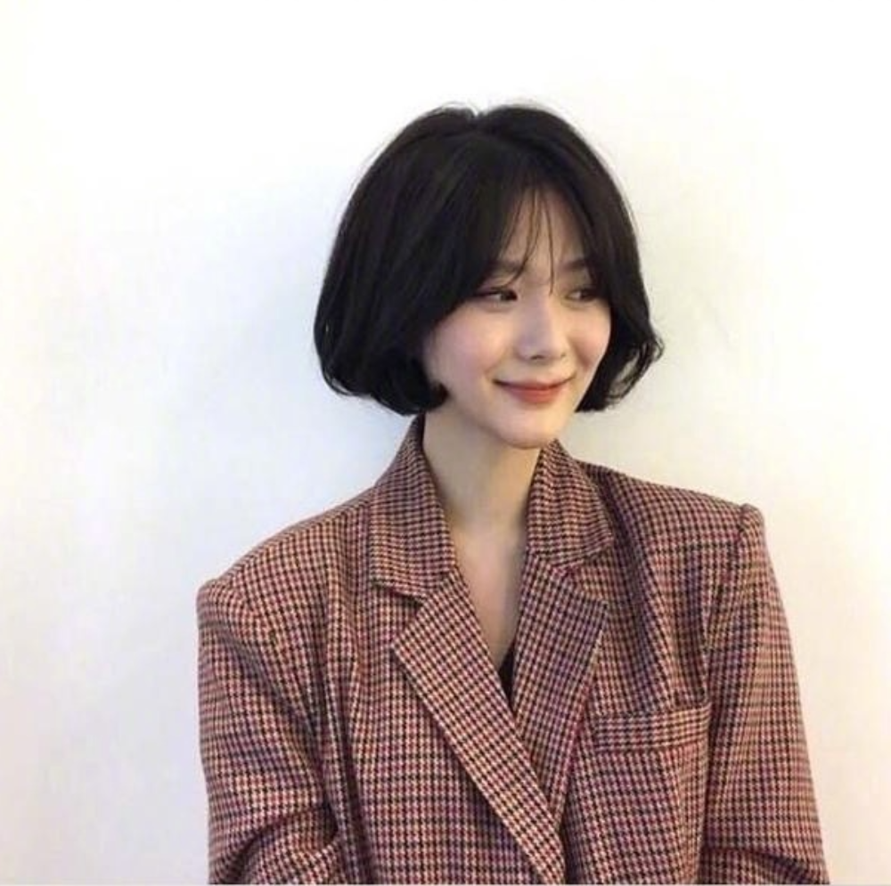 黑色系发型参考送给不爱染发的小仙女