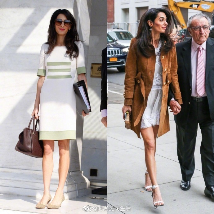 欧美美女明星Amal Clooney新职场独立女性穿衣典范