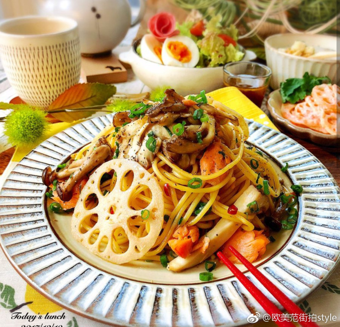西式料理意面图片_意大利面诱惑美图