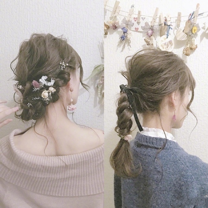 18款适合小仙女的发型图片