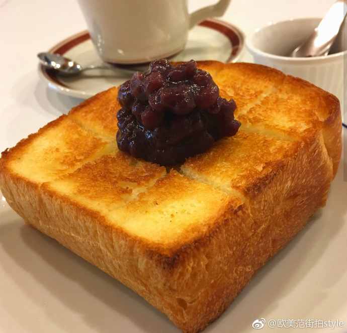 法国吐司图片_早上来一块儿美味