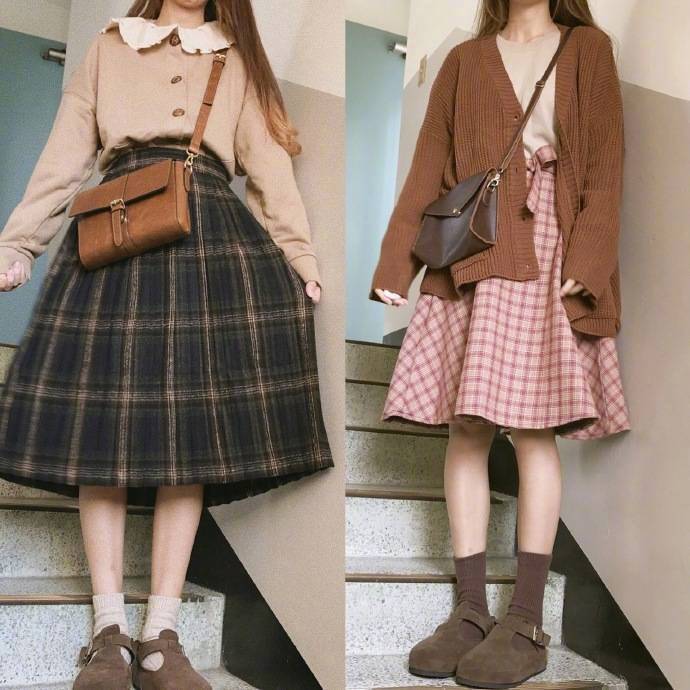18款日系穿搭look