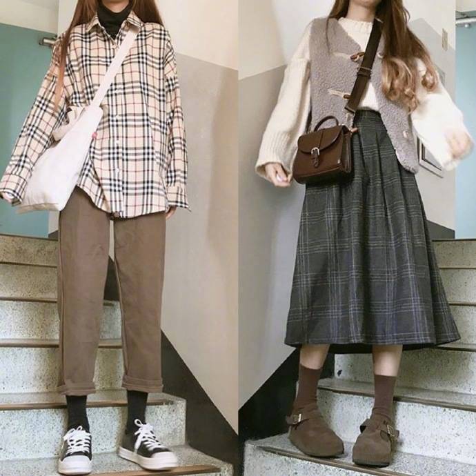 18款日系穿搭look