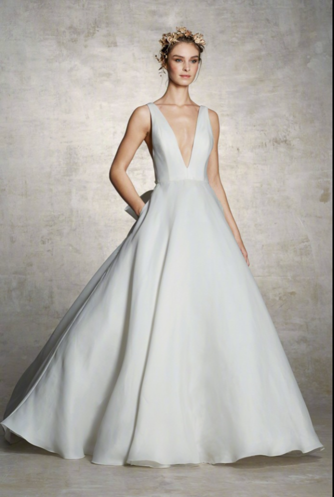 Marchesa Bridal Spring 2019婚纱礼服轻盈梦幻图片