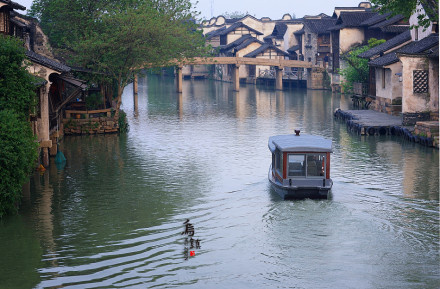 乌镇风景图片_枕水人家,似水年华