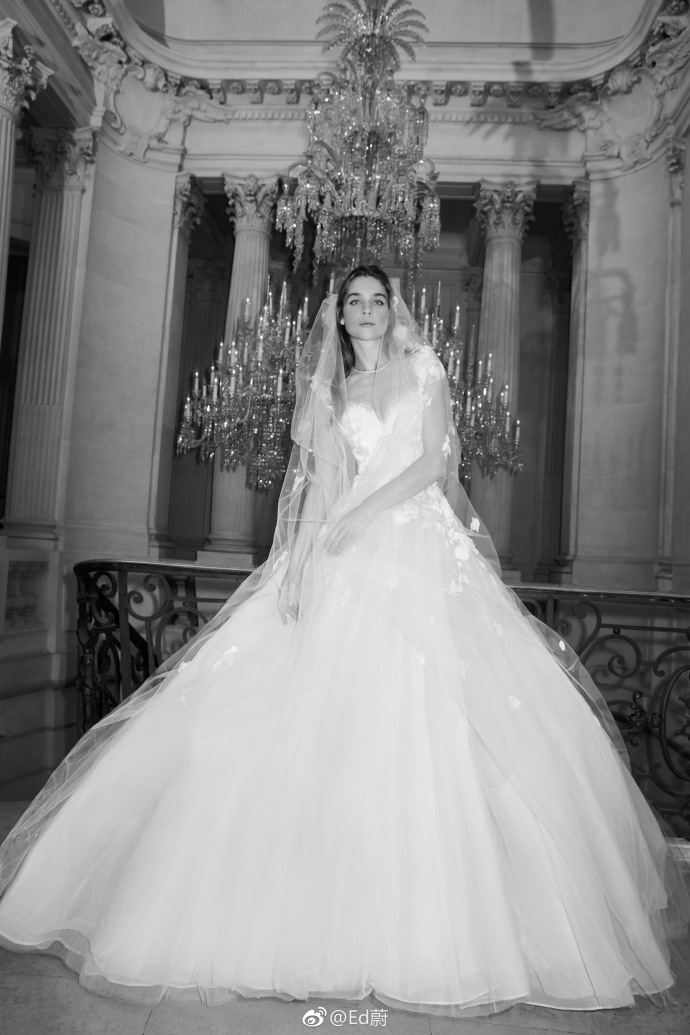 Elie Saab 2019春夏高级婚纱礼服系列仙女裙图片