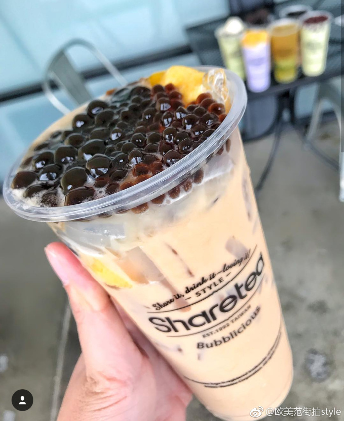 下午茶饮料图片_好想喝珍珠奶茶图片
