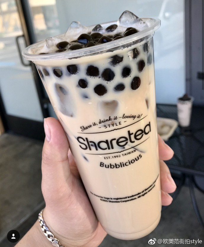 下午茶饮料图片_好想喝珍珠奶茶图片