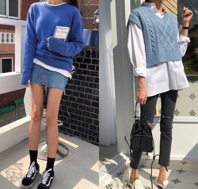 干净清爽的春季时尚穿搭参考