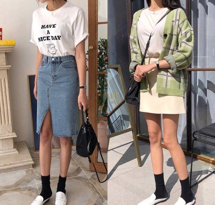 干净清爽的春季时尚穿搭参考