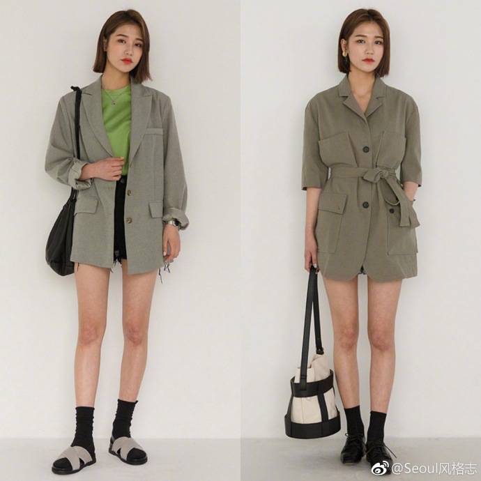 可酷可甜短发女生的穿衣搭配DailyLook