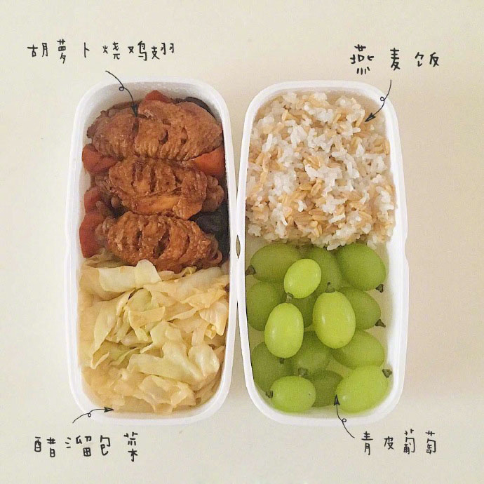 今日份的减脂餐食谱图片