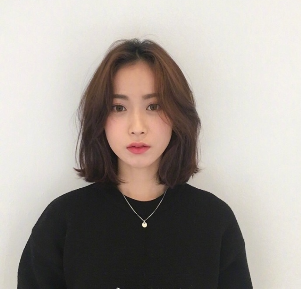 INS上的韩国设计师分享的短发发型参考