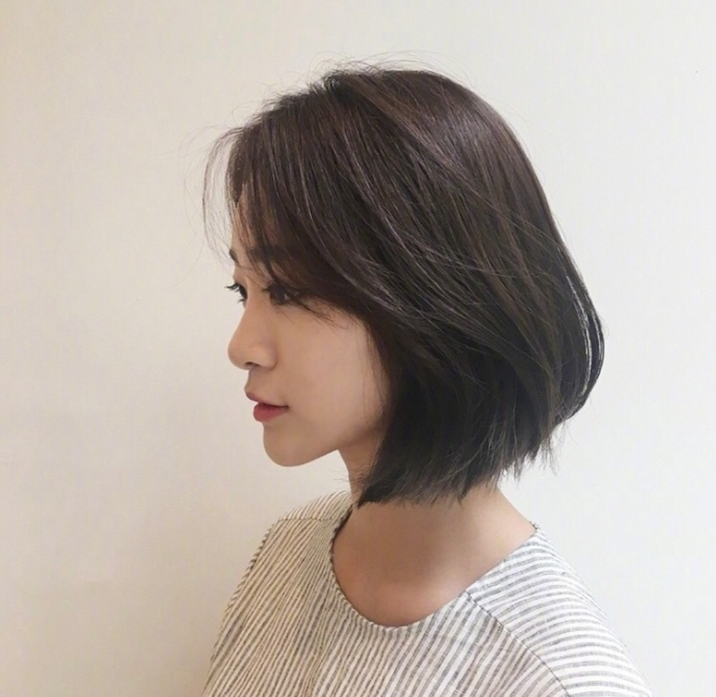 INS上的韩国设计师分享的短发发型参考