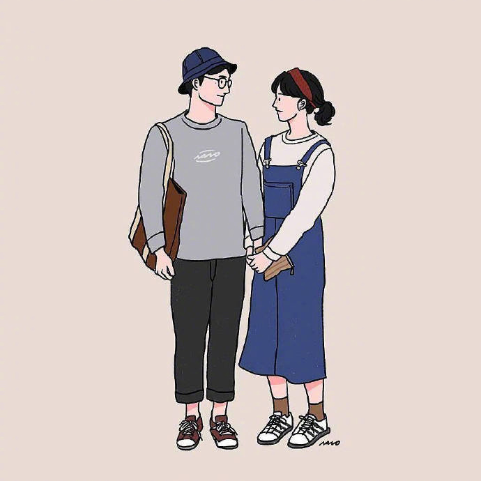 唯美情侣图片_如果一个人真的想你,他会来找你