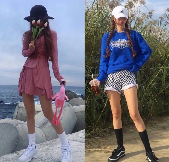 复古运动风的少女穿搭参考格外迷人