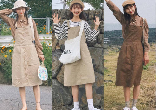 小个子美女随性穿搭参考