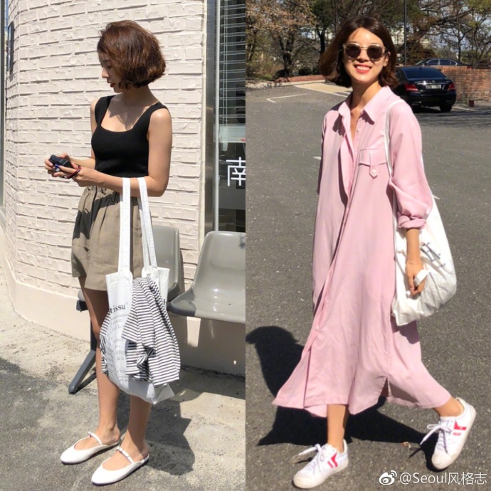 舒适又自然的穿着打扮会让整个人看起来阳光又