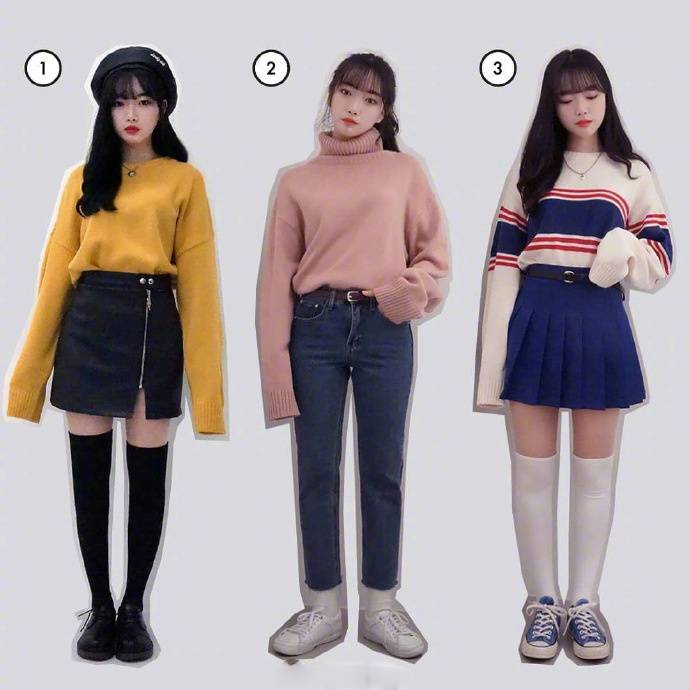 少女范韩风穿衣搭配合集哪个look是你的菜
