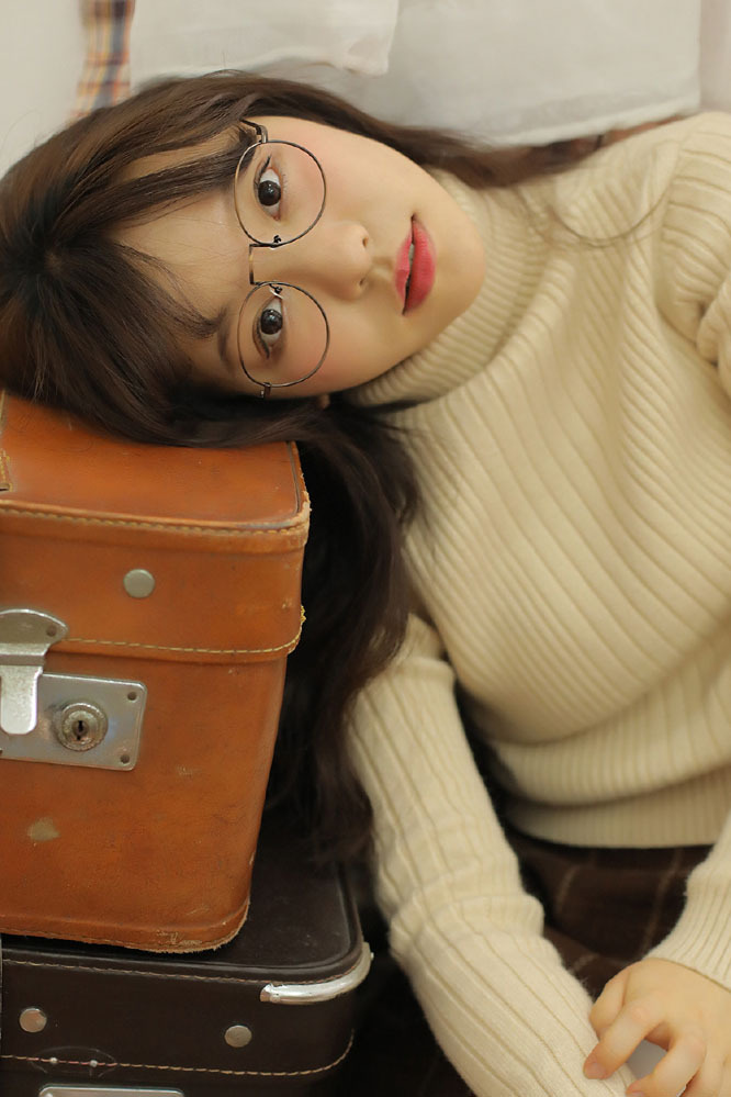 小清新美女复古文艺清纯写真