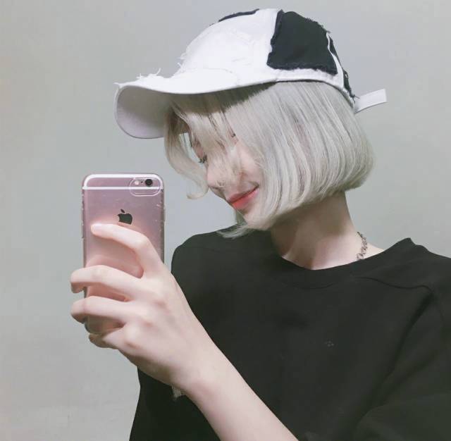 浅色系短发发色参考