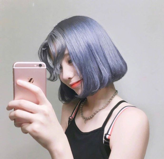浅色系短发发色参考