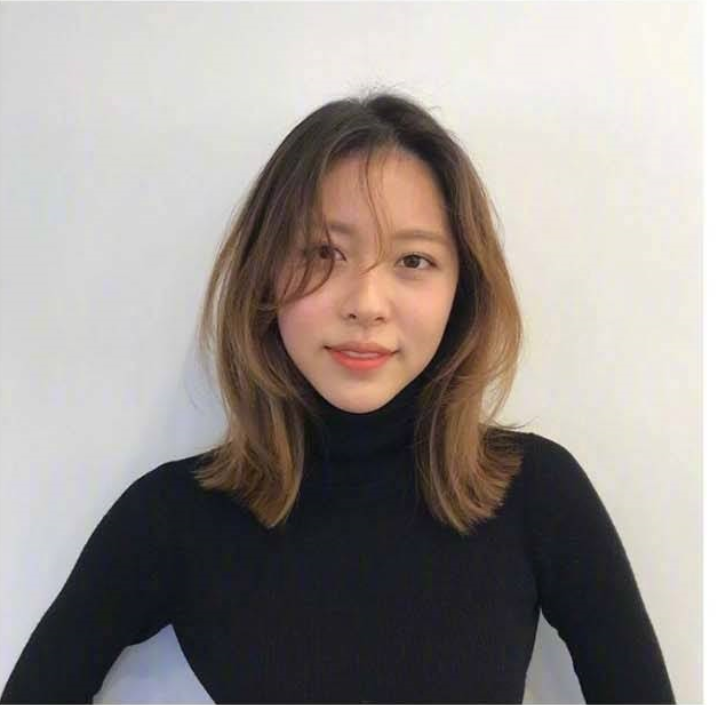 可爱又精致的居家女孩中长发发型参考