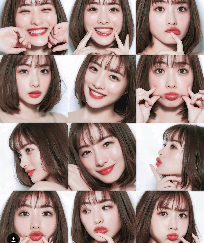 日本美女明星石原里美连拍合辑美照