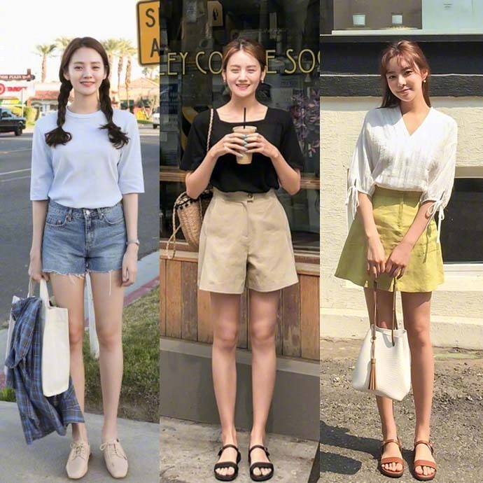 基础款轻松打造温柔淑女范穿搭参考